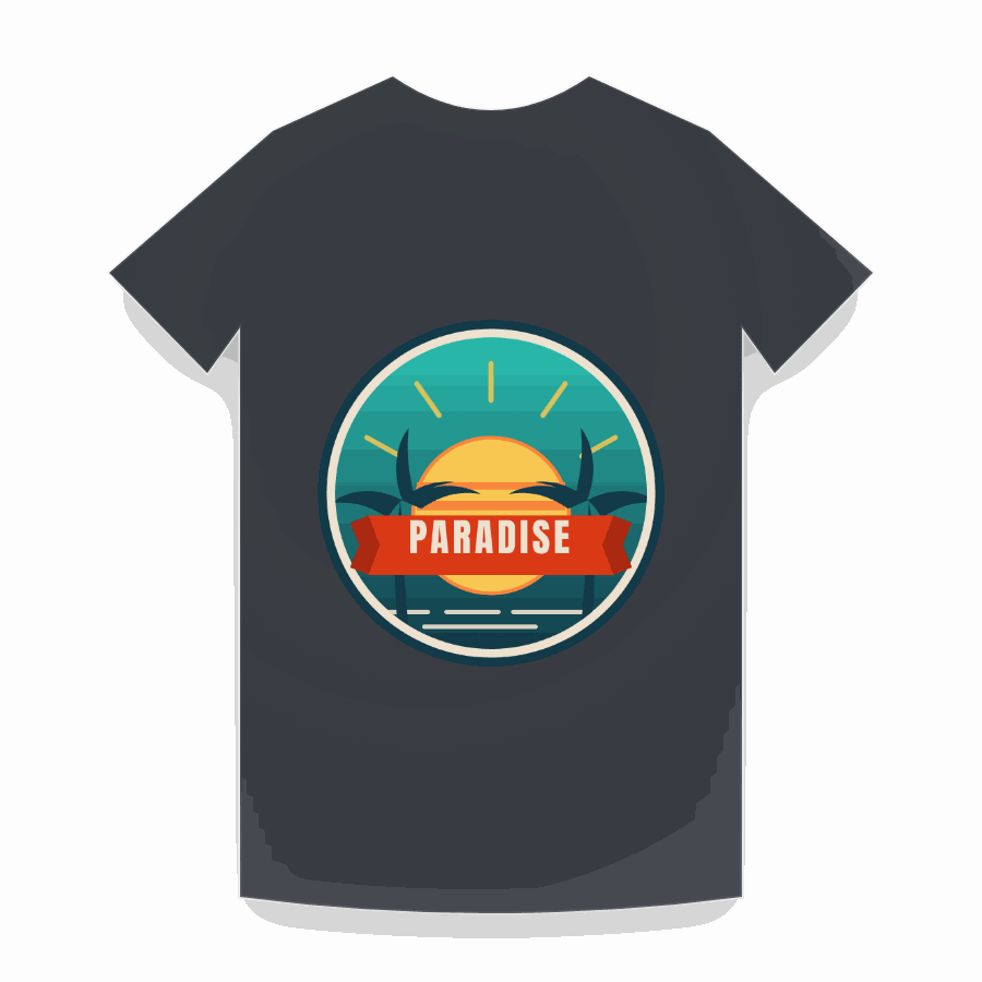Tシャツへのプリントイメージ
